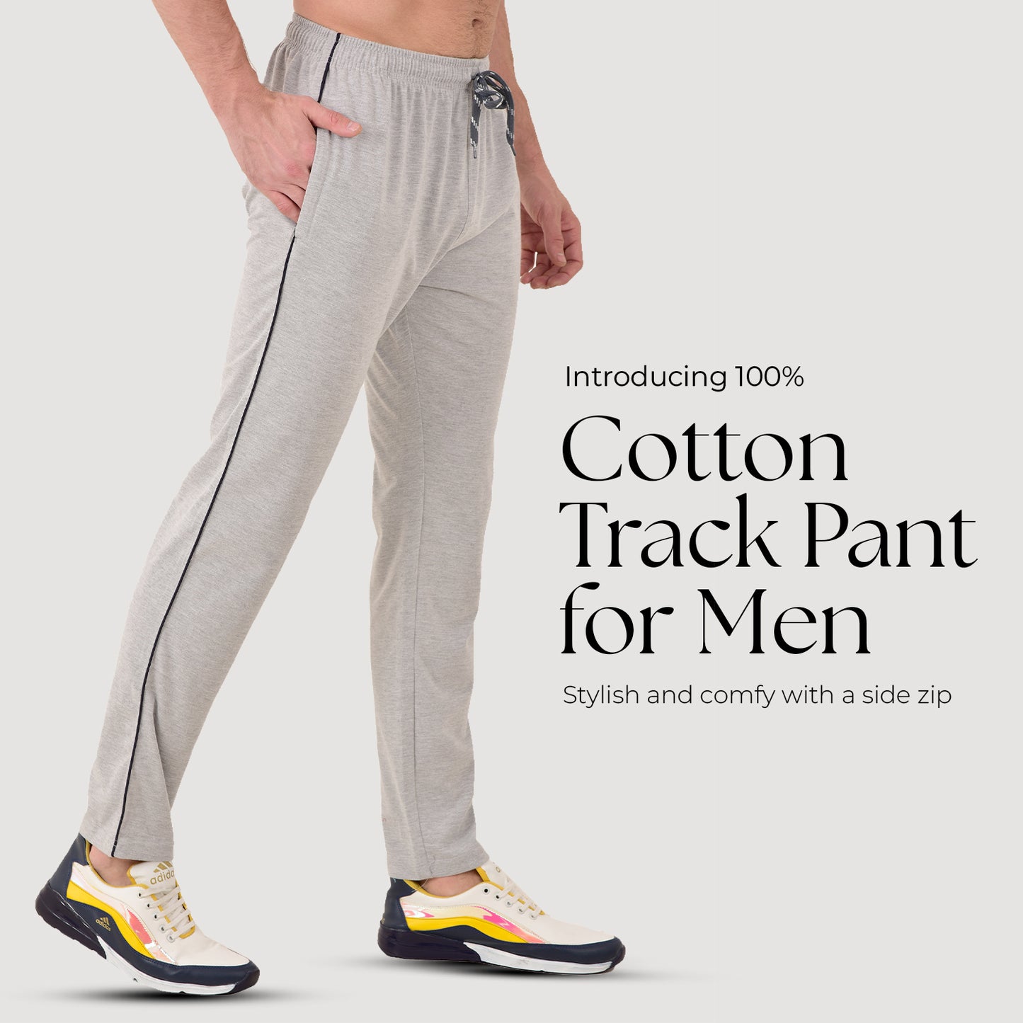 Cotton Track Pant for Men - Regular wear Trackpants