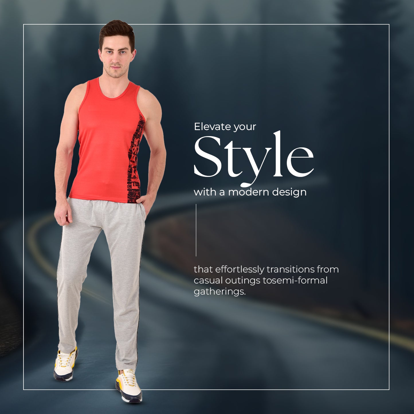 Cotton Track Pant for Men - Regular wear Trackpants