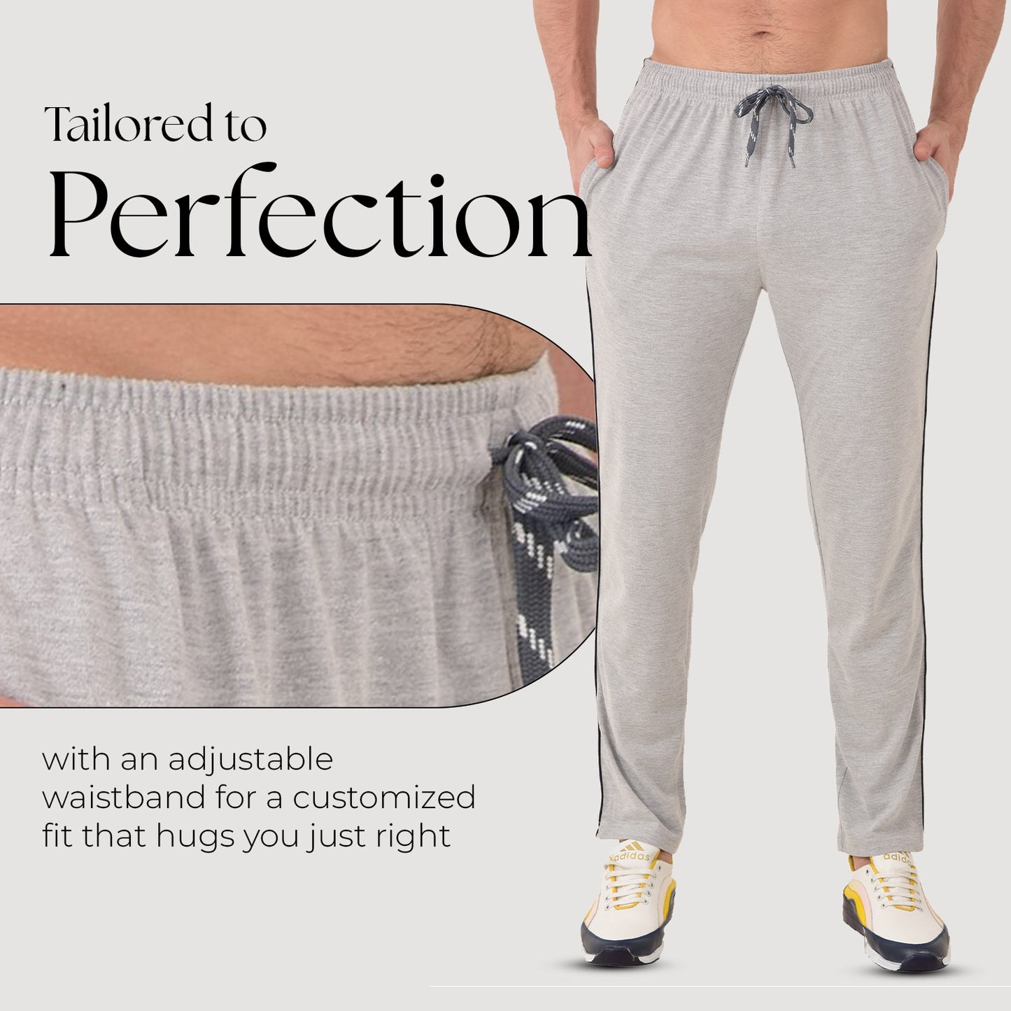 Cotton Track Pant for Men - Regular wear Trackpants