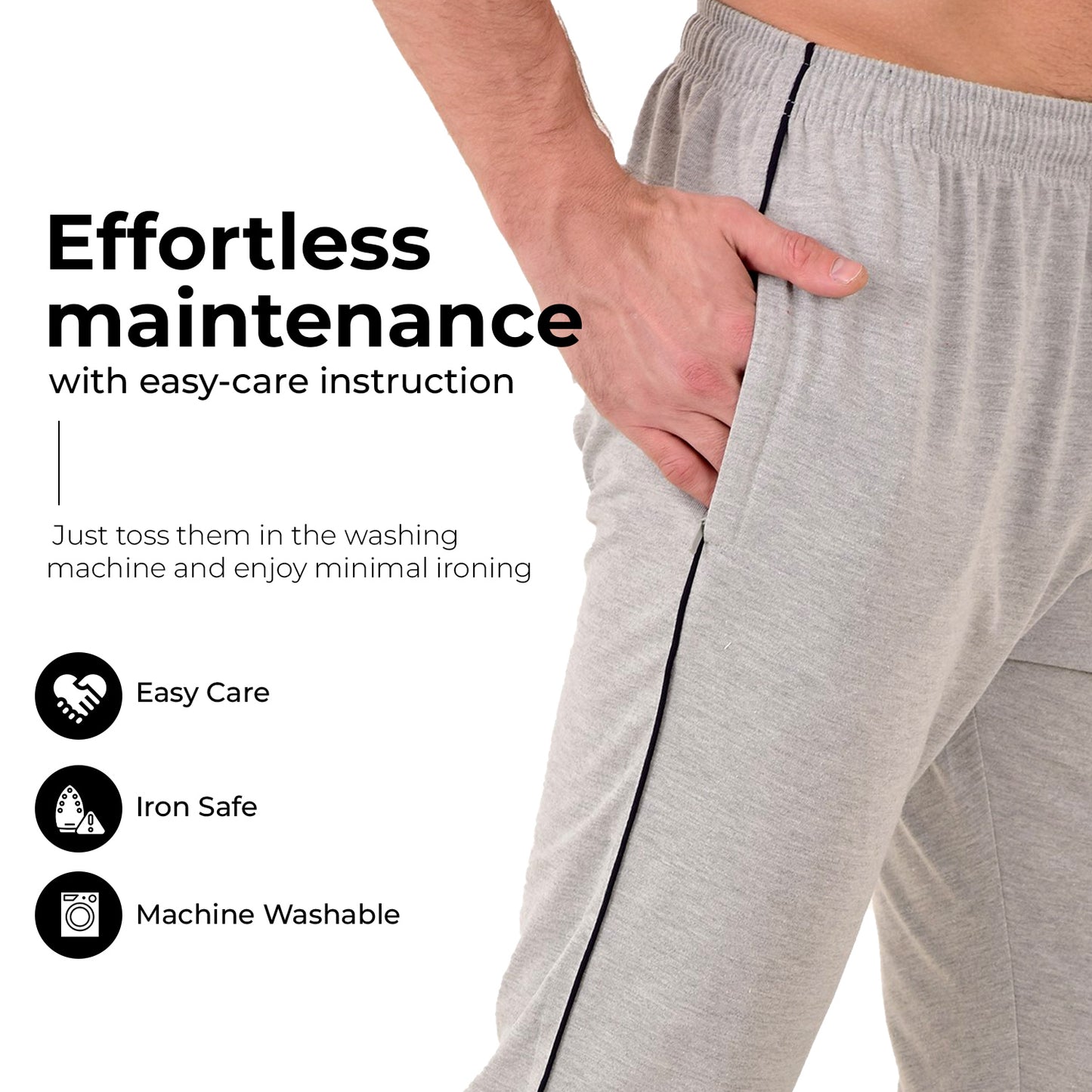 Cotton Track Pant for Men - Regular wear Trackpants