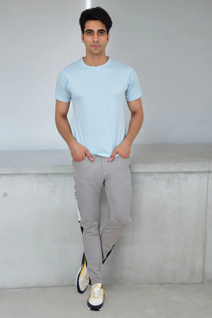Regular Fit Sports Lycra Fabric Track Pant For Men