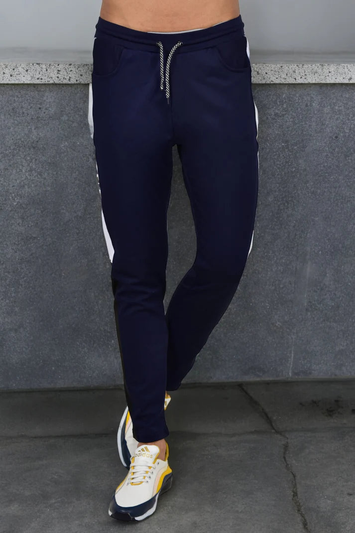 Regular Fit Sports Lycra Fabric Track Pant For Men