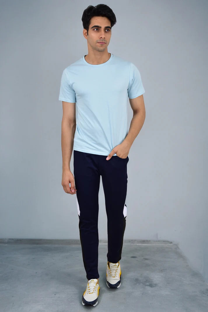 Regular Fit Sports Lycra Fabric Track Pant For Men