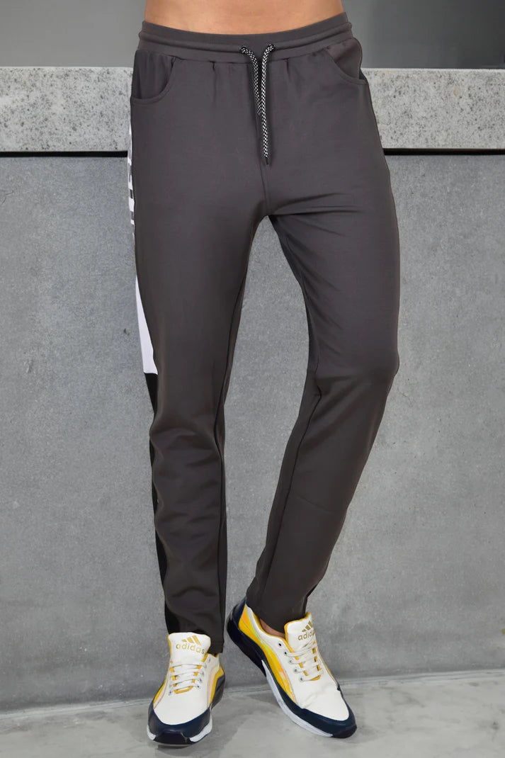 Regular Fit Sports Lycra Fabric Track Pant For Men