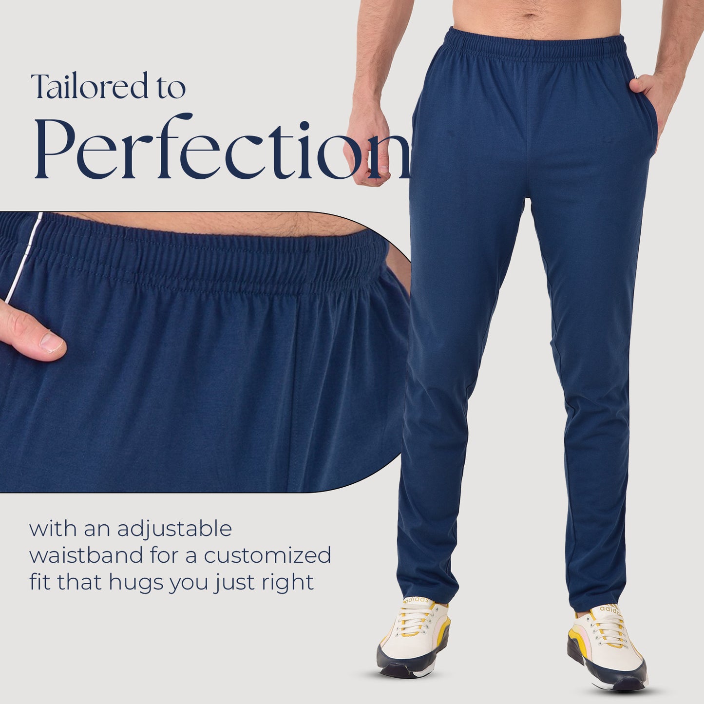 Cotton Track Pant for Men - Regular wear Trackpants
