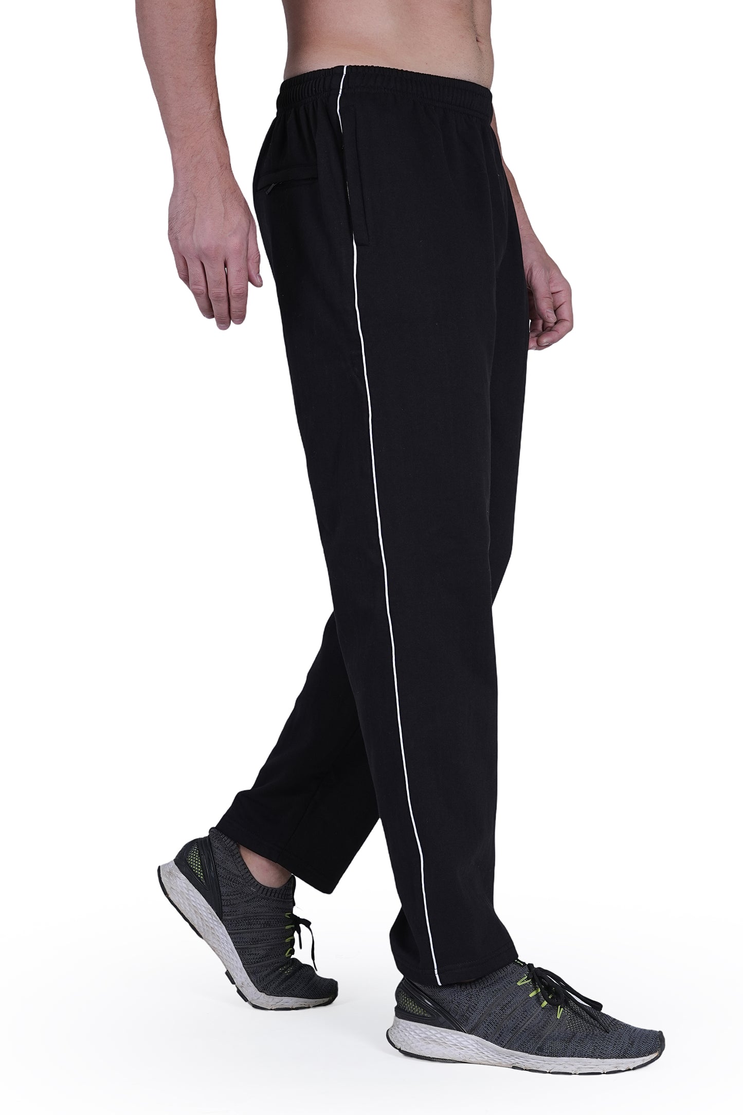 Winter Cotton Fleece Track Pant for Men - Regular wear Trackpants