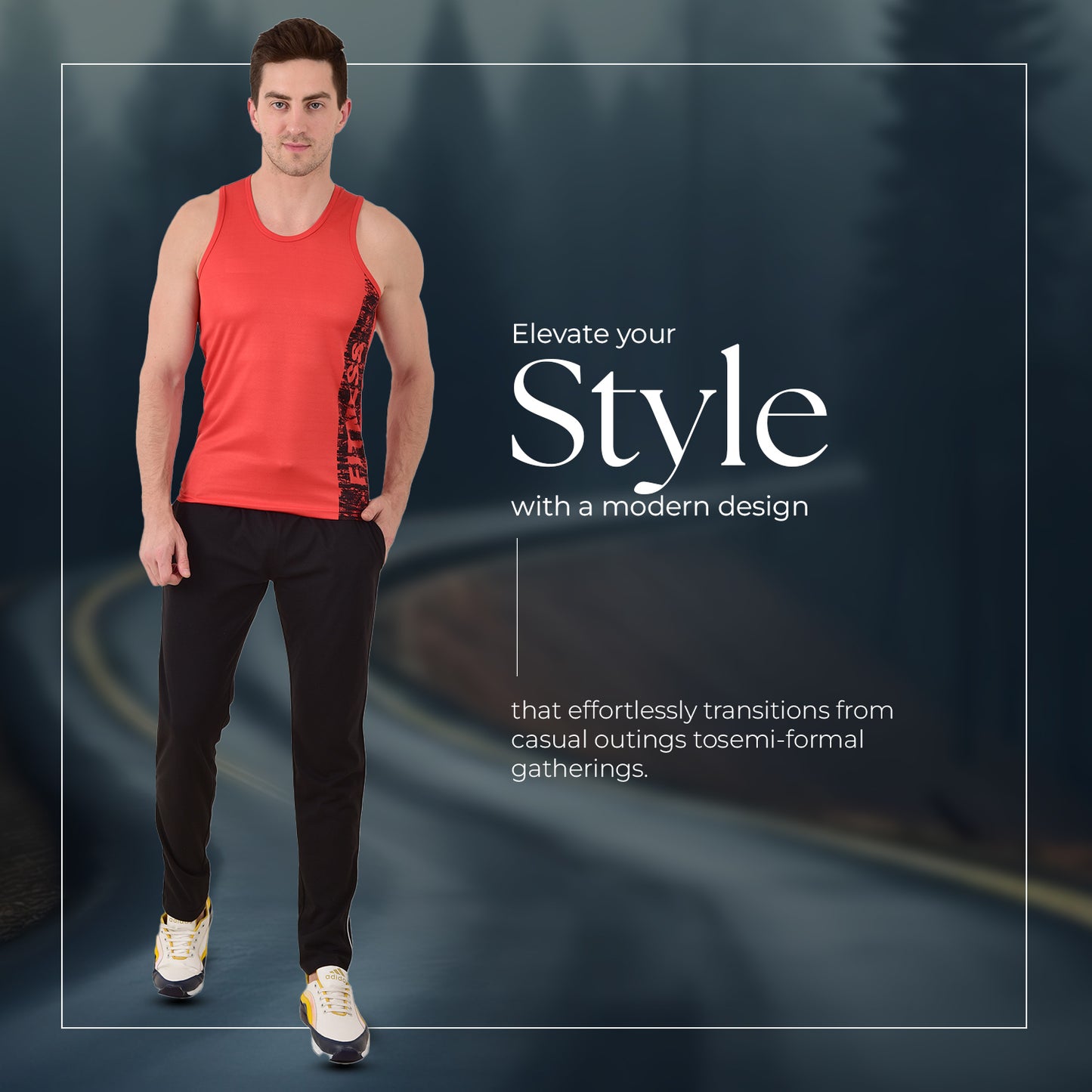 Cotton Track Pant for Men - Regular wear Trackpants