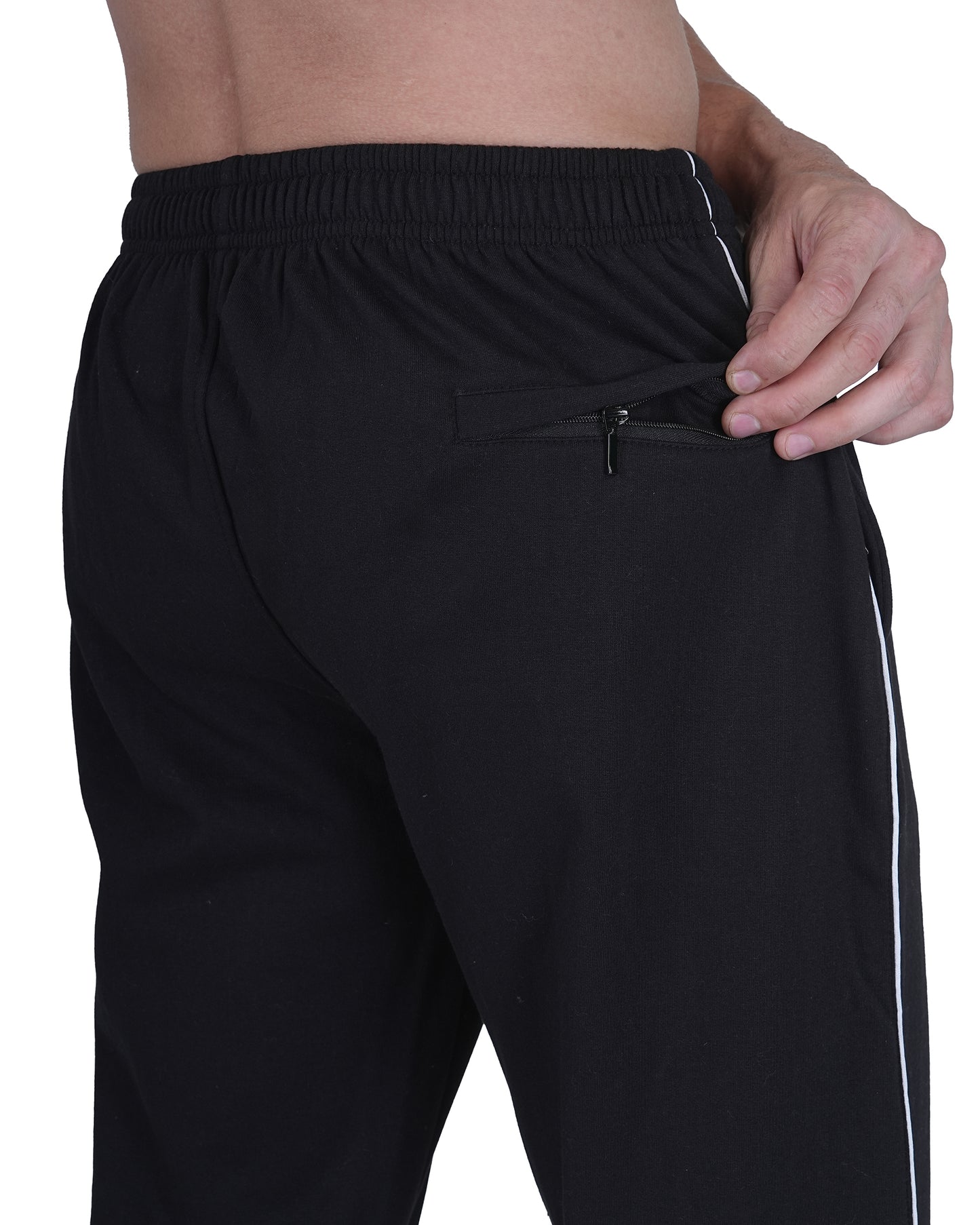 Winter Cotton Fleece Track Pant for Men - Regular wear Trackpants