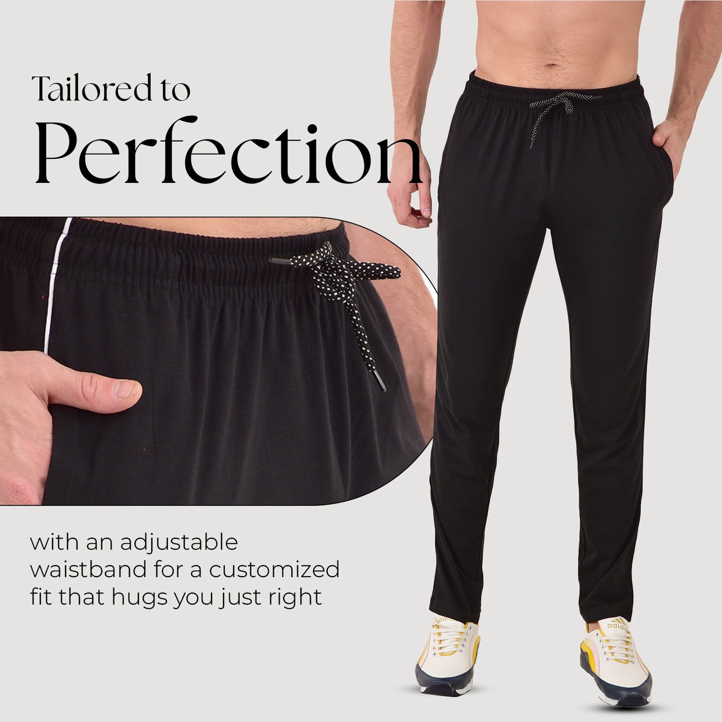 Cotton Track Pant for Men - Regular wear Trackpants