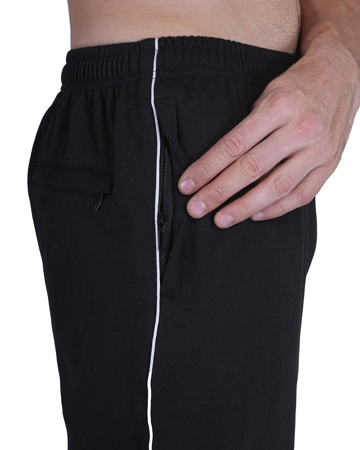 Winter Cotton Fleece Track Pant for Men - Regular wear Trackpants
