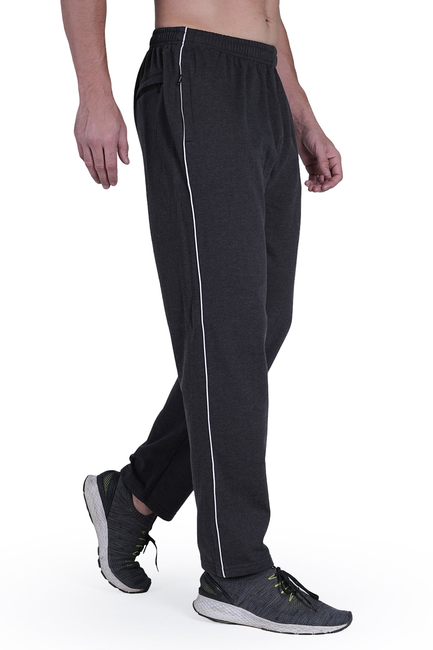 Winter Cotton Fleece Track Pant for Men - Regular wear Trackpants