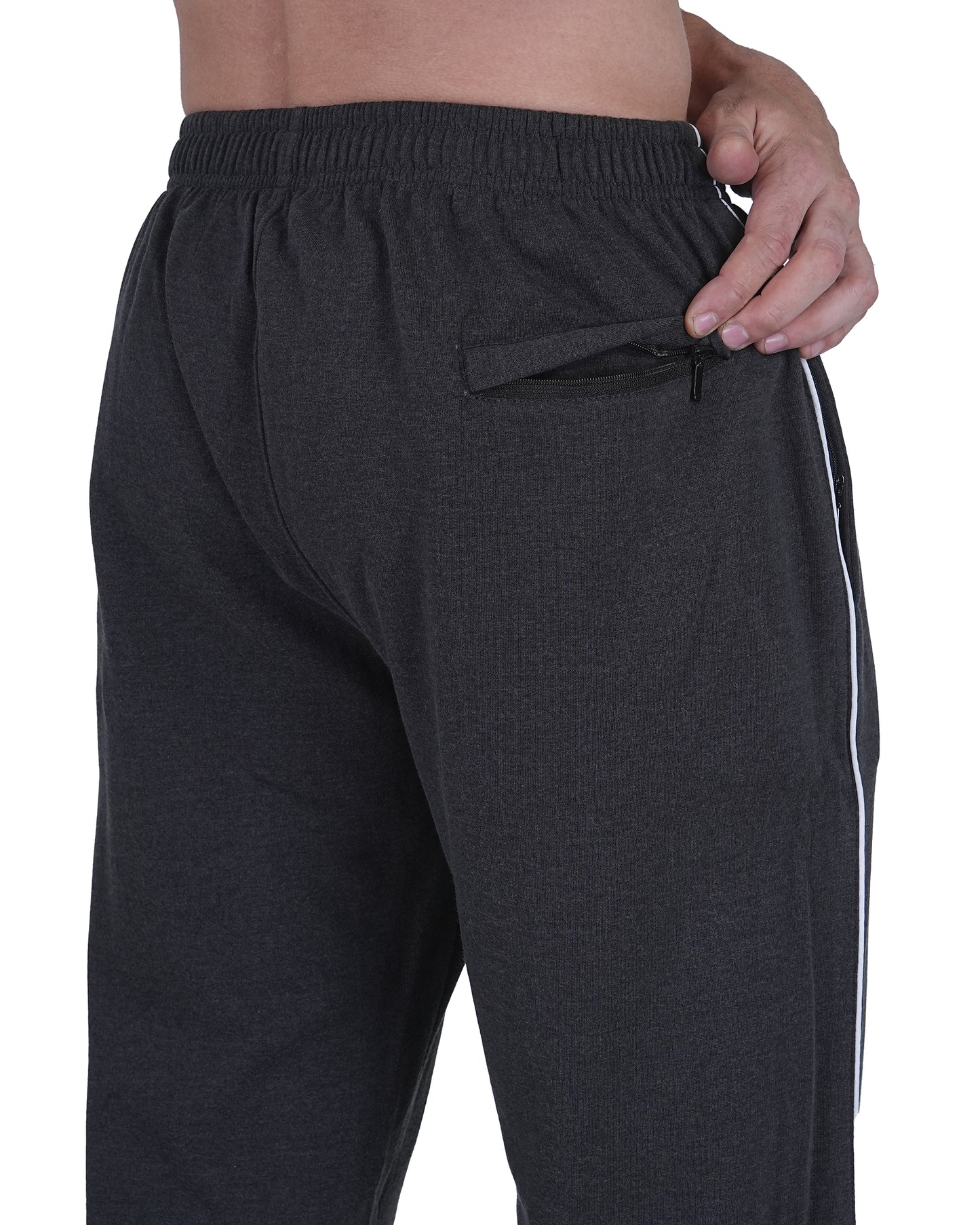Winter Cotton Fleece Track Pant for Men - Regular wear Trackpants