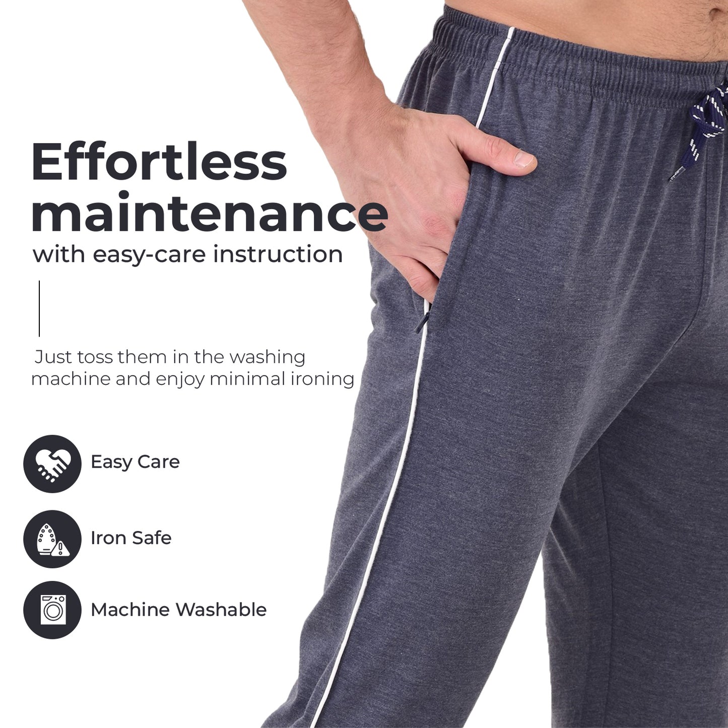 Cotton Track Pant for Men - Regular wear Trackpants