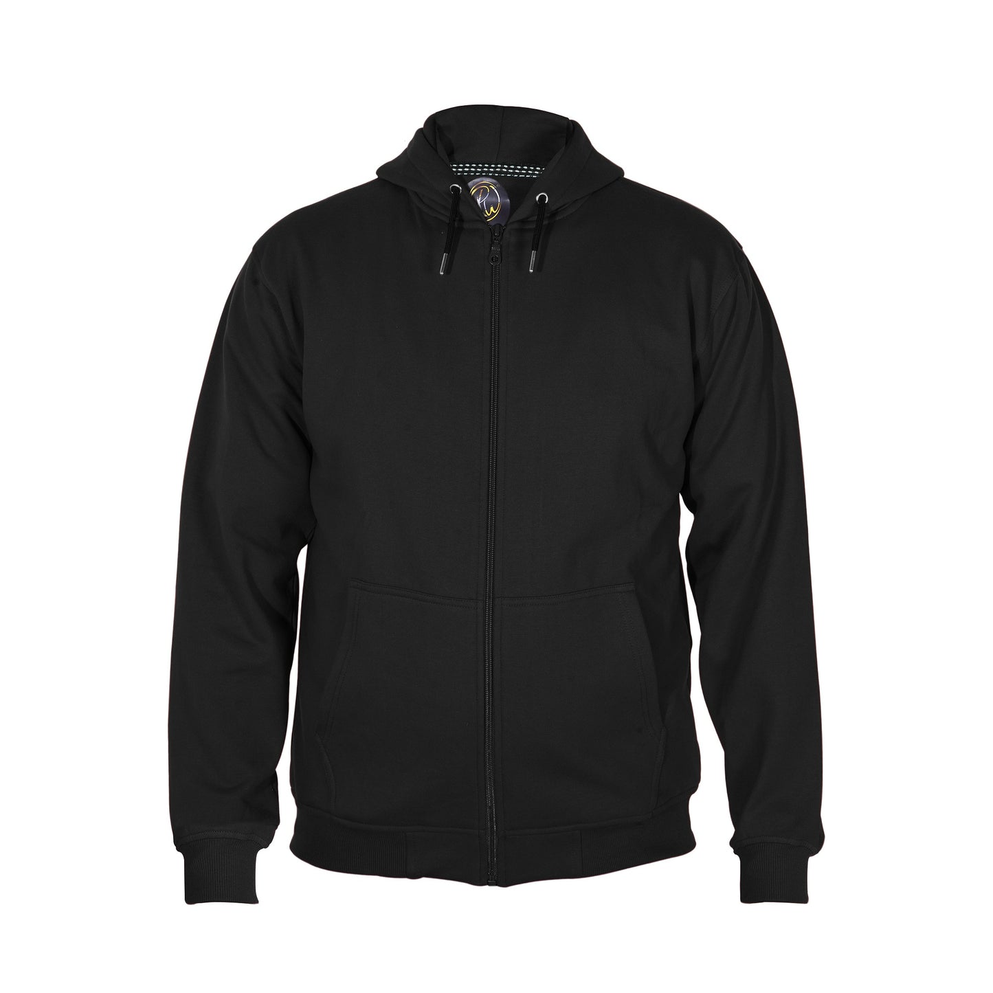 Cotton Fleece Hooded Hoodie for Winter with Stylish Kangaroo Pocket Full Sleeves Zipper Sweatshirt