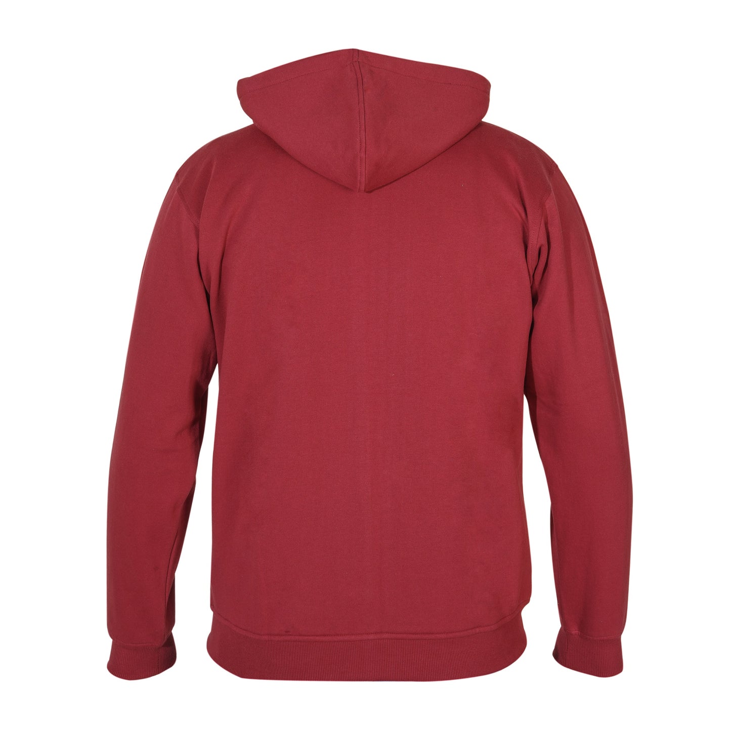 Cotton Fleece Hooded Hoodie for Winter with Stylish Kangaroo Pocket Full Sleeves Zipper Sweatshirt