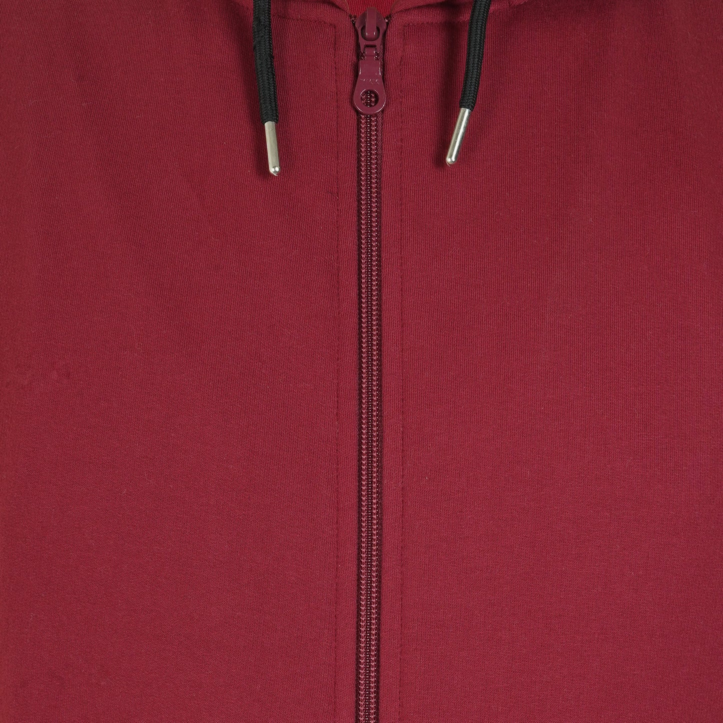Cotton Fleece Hooded Hoodie for Winter with Stylish Kangaroo Pocket Full Sleeves Zipper Sweatshirt