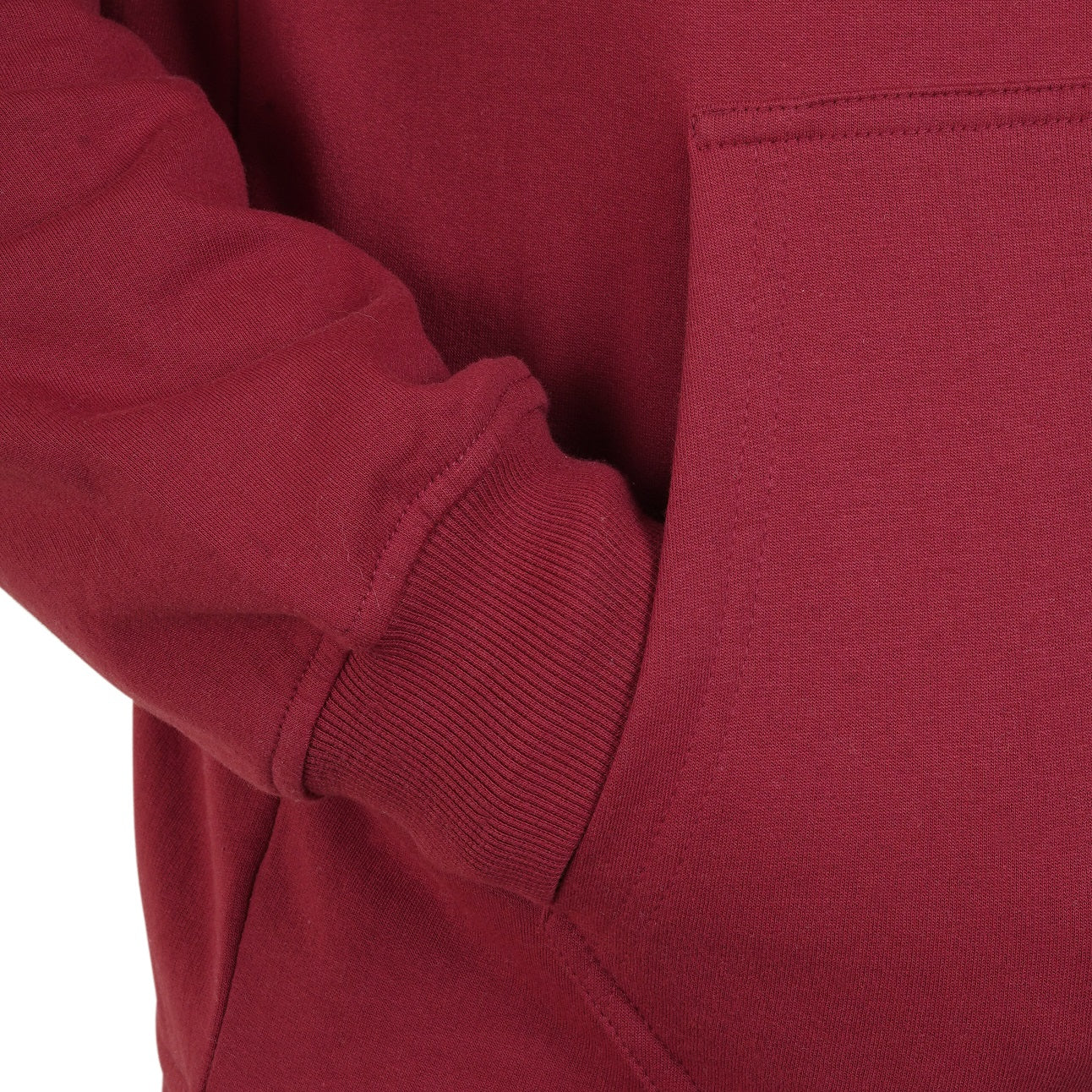 Cotton Fleece Hooded Hoodie for Winter with Stylish Kangaroo Pocket Full Sleeves Zipper Sweatshirt