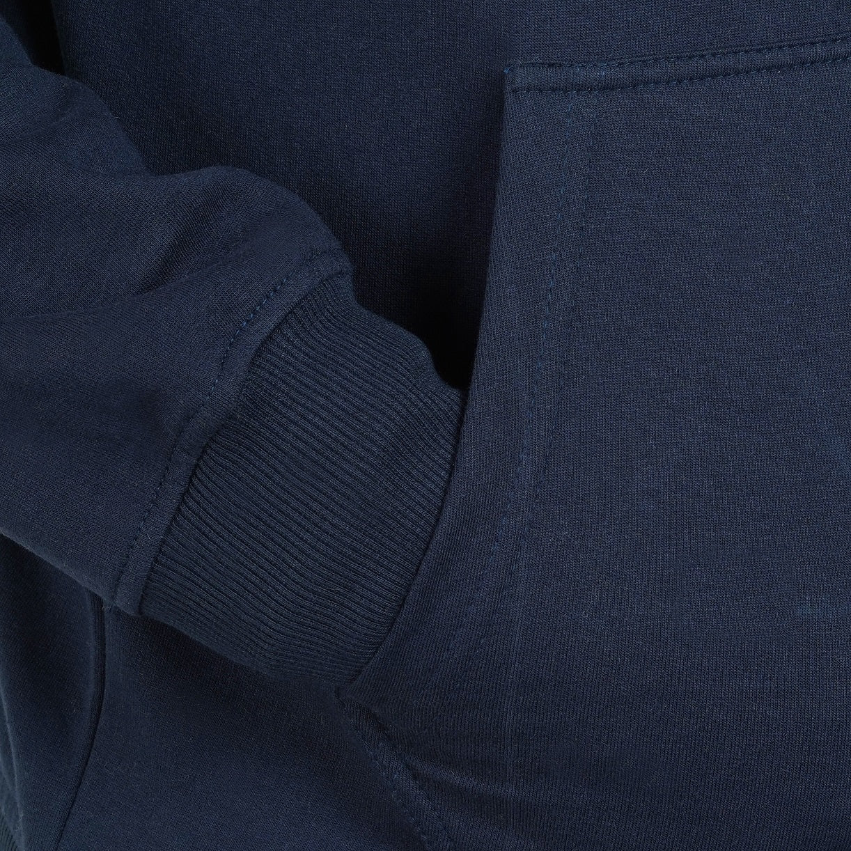 Cotton Fleece Hooded Hoodie for Winter with Stylish Kangaroo Pocket Full Sleeves Zipper Sweatshirt