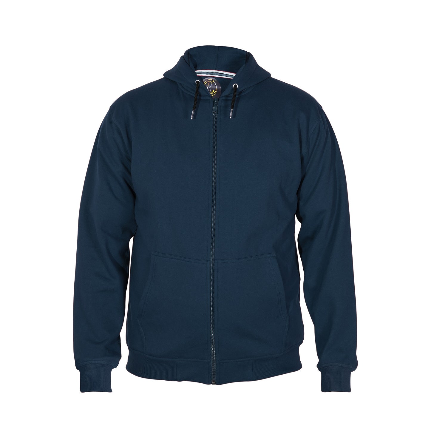 Cotton Fleece Hooded Hoodie for Winter with Stylish Kangaroo Pocket Full Sleeves Zipper Sweatshirt