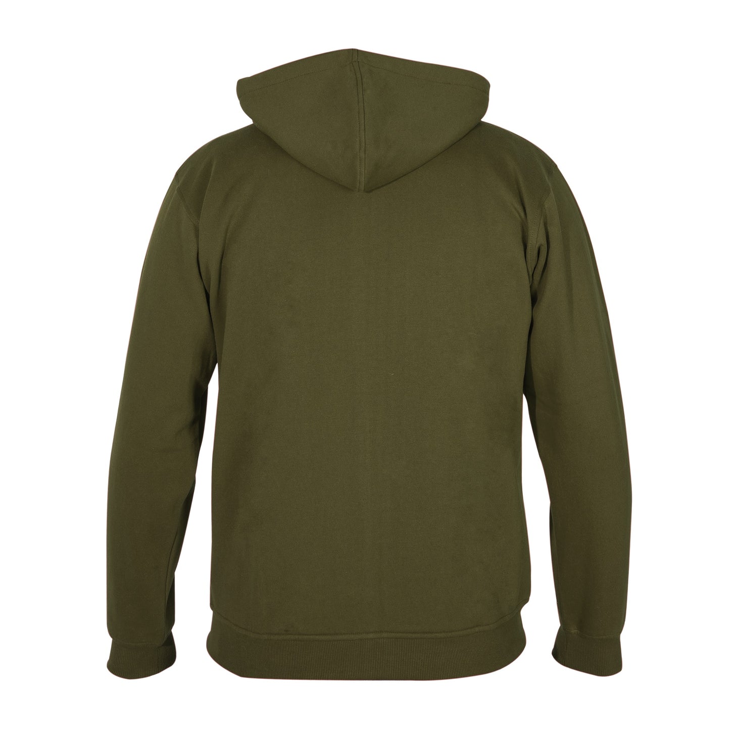 Cotton Fleece Hooded Hoodie for Winter with Stylish Kangaroo Pocket Full Sleeves Zipper Sweatshirt