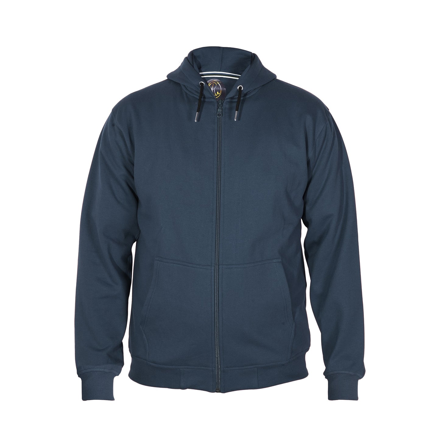 Cotton Fleece Hooded Hoodie for Winter with Stylish Kangaroo Pocket Full Sleeves Zipper Sweatshirt