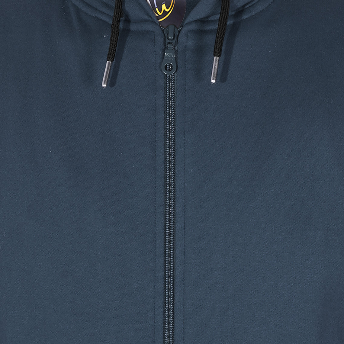 Cotton Fleece Hooded Hoodie for Winter with Stylish Kangaroo Pocket Full Sleeves Zipper Sweatshirt