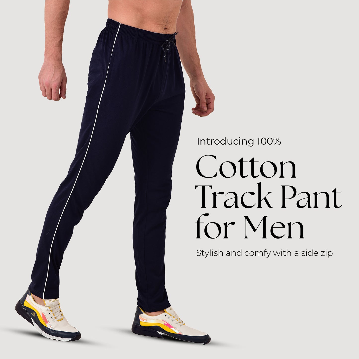 Cotton Track Pant for Men - Regular wear Trackpants