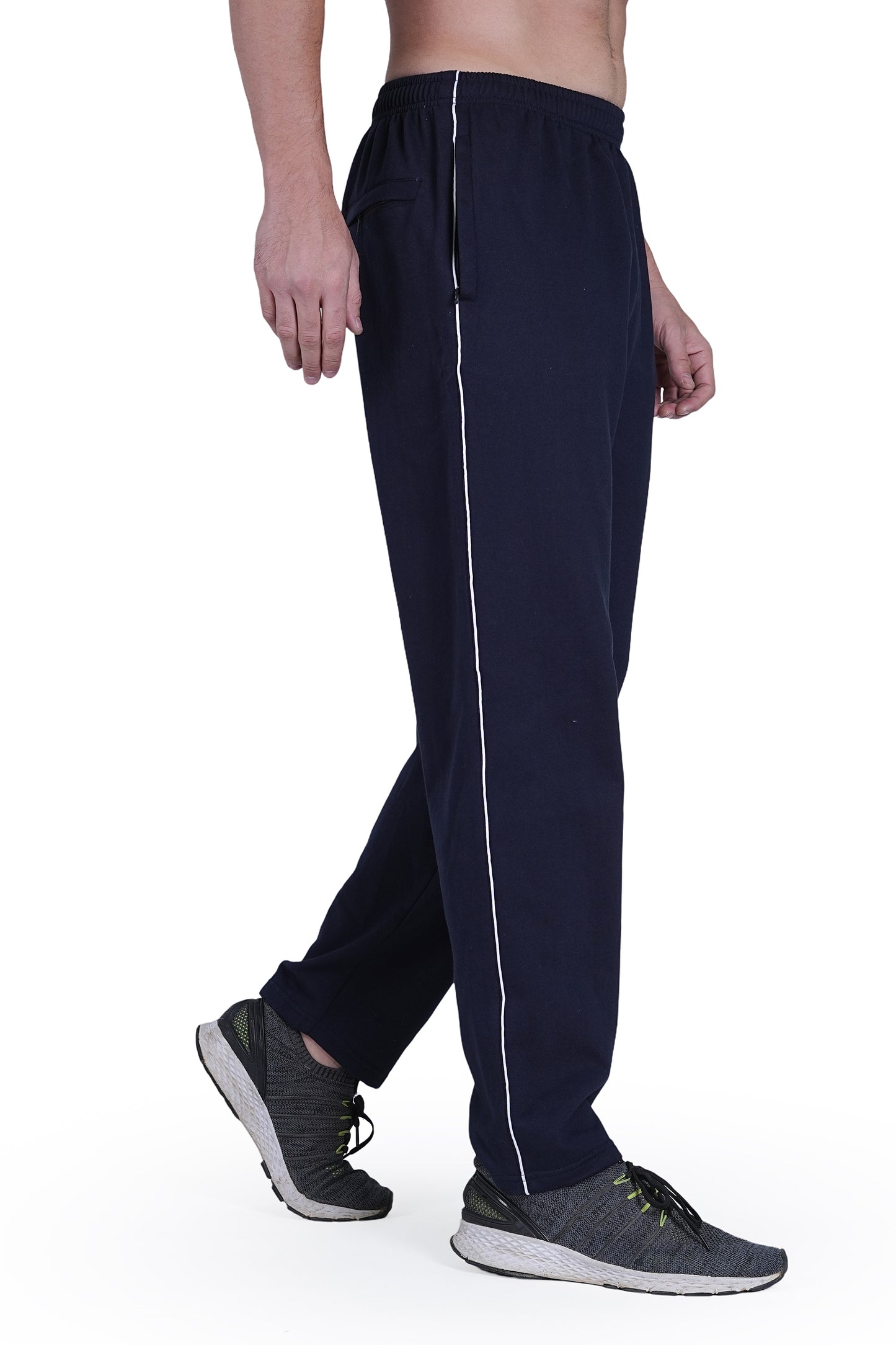 Winter Cotton Fleece Track Pant for Men - Regular wear Trackpants