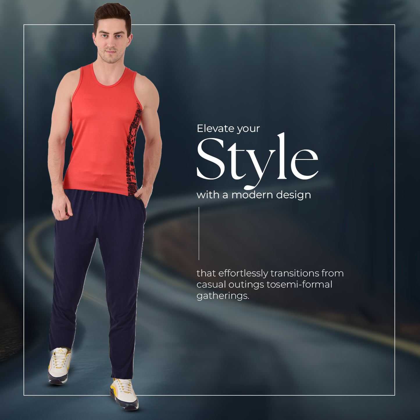 Cotton Track Pant for Men - Regular wear Trackpants