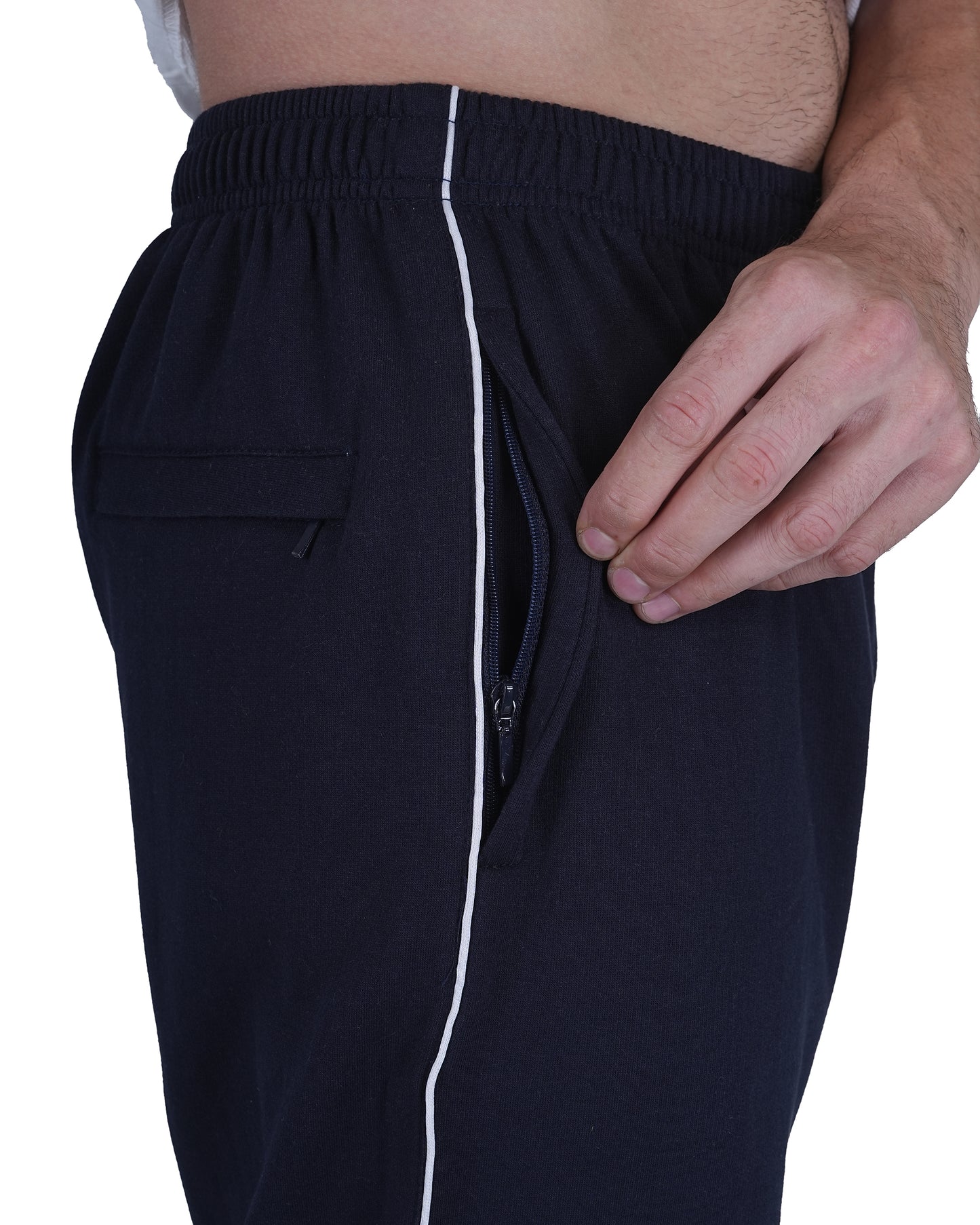 Winter Cotton Fleece Track Pant for Men - Regular wear Trackpants