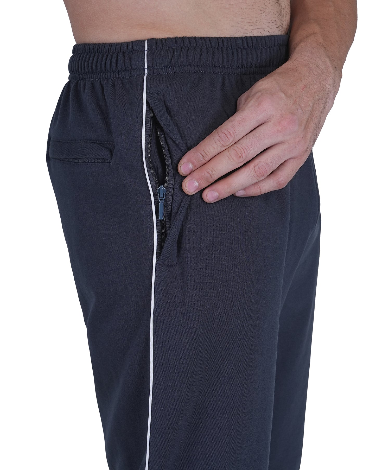 Winter Cotton Fleece Track Pant for Men - Regular wear Trackpants