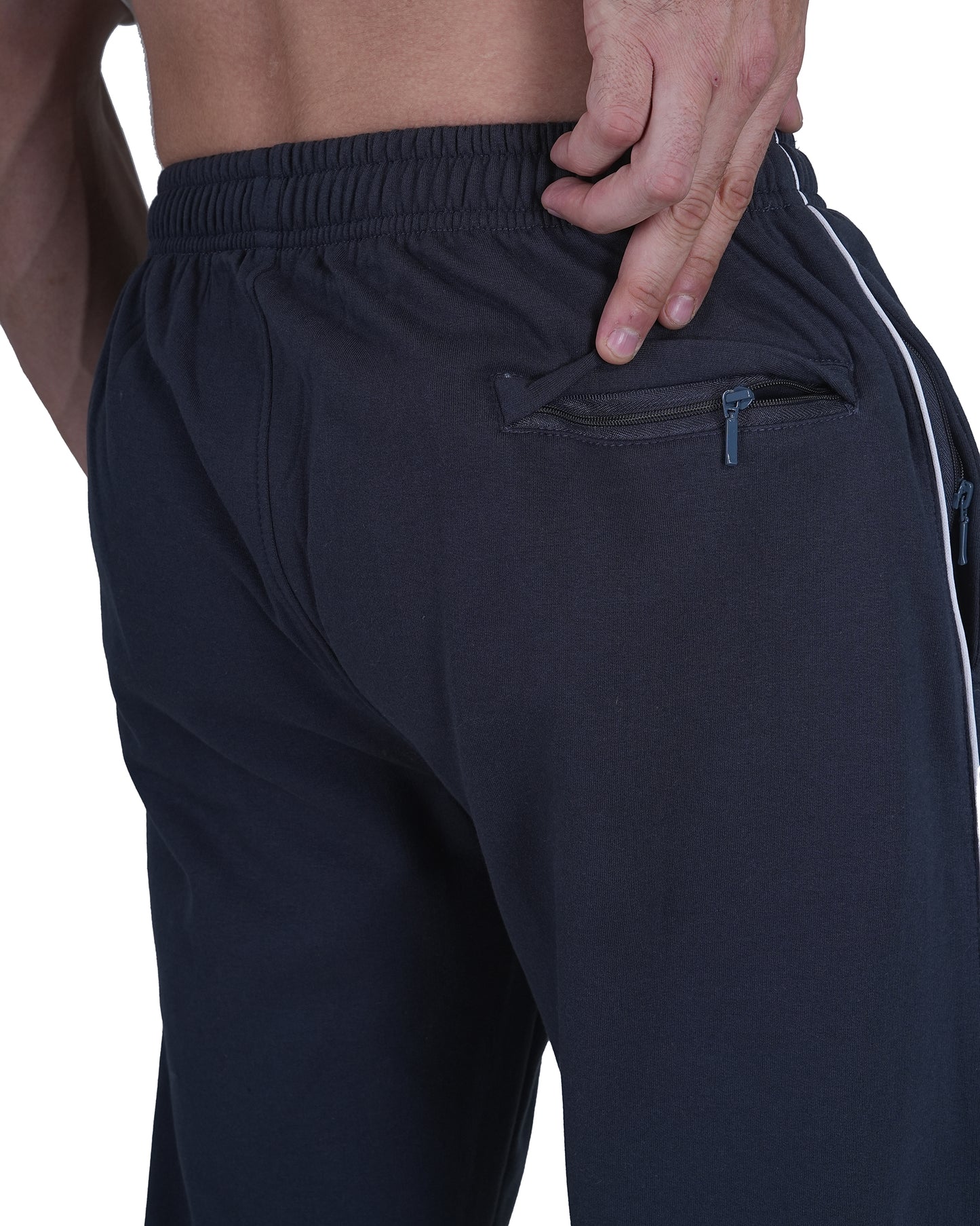 Winter Cotton Fleece Track Pant for Men - Regular wear Trackpants