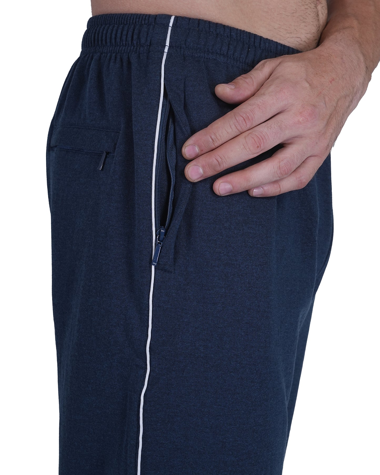 Winter Cotton Fleece Track Pant for Men - Regular wear Trackpants