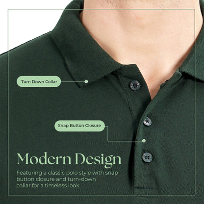 Royal Look Cotton Lycra Premium Polo T-Shirt for Men