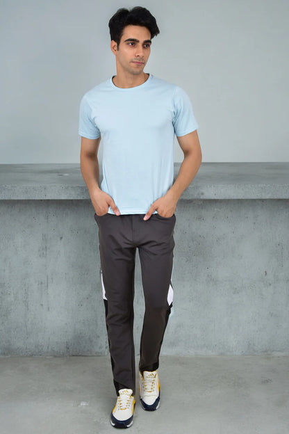 Regular Fit Sports Lycra Fabric Track Pant For Men