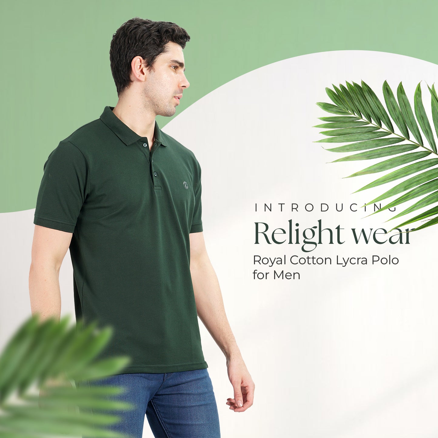 Royal Look Cotton Lycra Premium Polo T-Shirt for Men (Red)