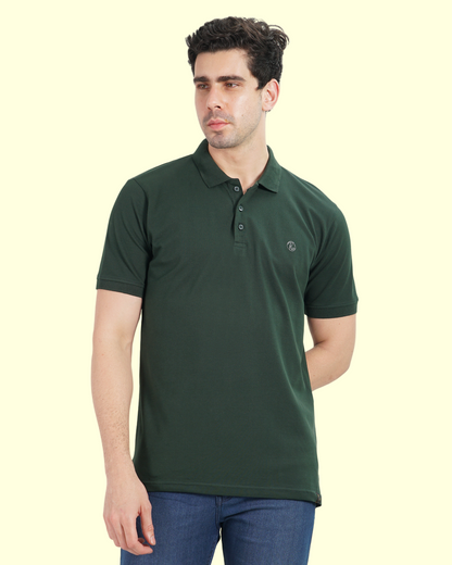 Royal Look Cotton Lycra Premium Polo T-Shirt for Men