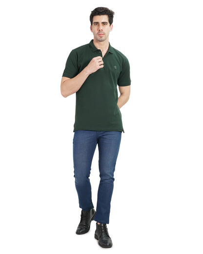 Royal Look Cotton Lycra Premium Polo T-Shirt for Men
