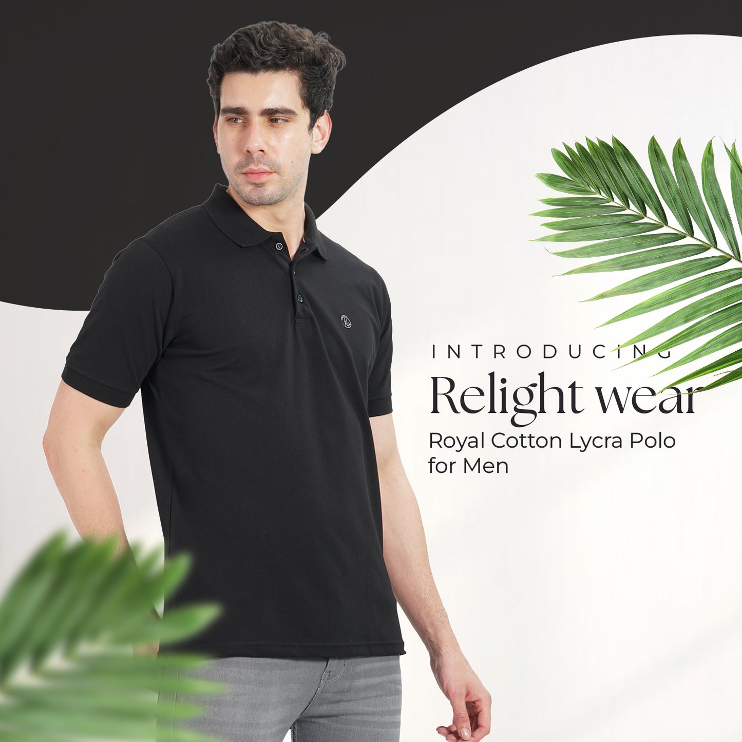 Royal Look Cotton Lycra Premium Polo T-Shirt for Men (Red)