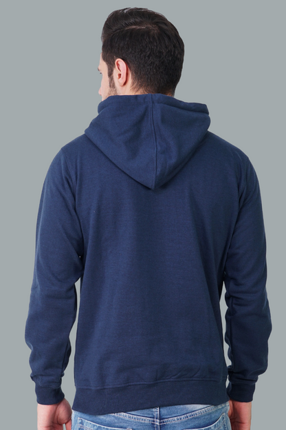 Cotton Fleece Hooded Hoodie for Winter with Stylish Kangaroo Pocket Full Sleeves Sweatshirt