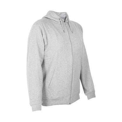 Cotton Fleece Hooded Hoodie for Winter with Stylish Kangaroo Pocket Full Sleeves Zipper Sweatshirt