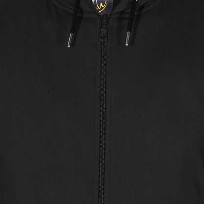 Cotton Fleece Hooded Hoodie for Winter with Stylish Kangaroo Pocket Full Sleeves Zipper Sweatshirt