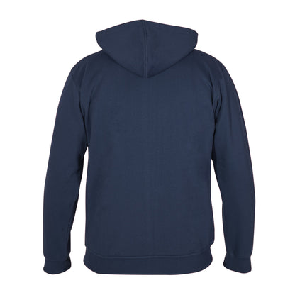 Cotton Fleece Hooded Hoodie for Winter with Stylish Kangaroo Pocket Full Sleeves Zipper Sweatshirt
