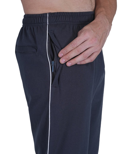 Winter Cotton Fleece Track Pant for Men - Regular wear Trackpants