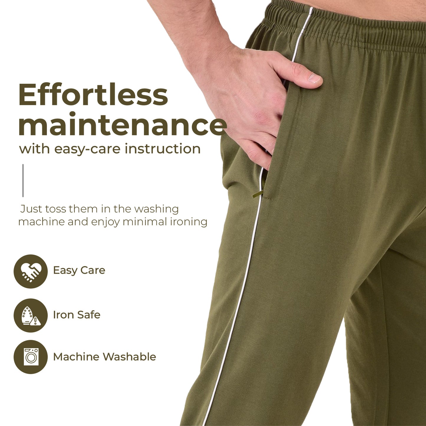 Cotton Track Pant for Men - Regular wear Trackpants