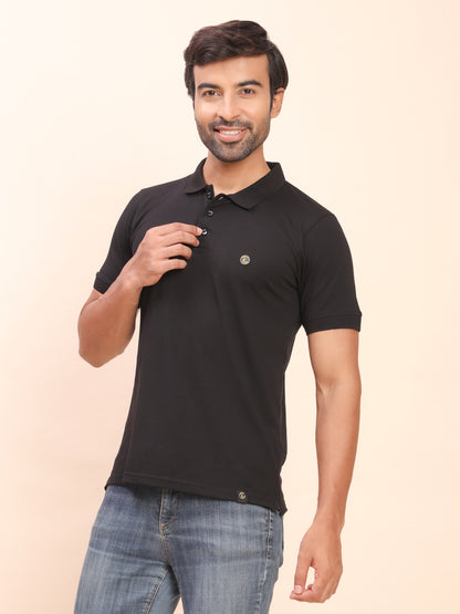 Royal Look Cotton Lycra Premium Polo T-Shirt for Men