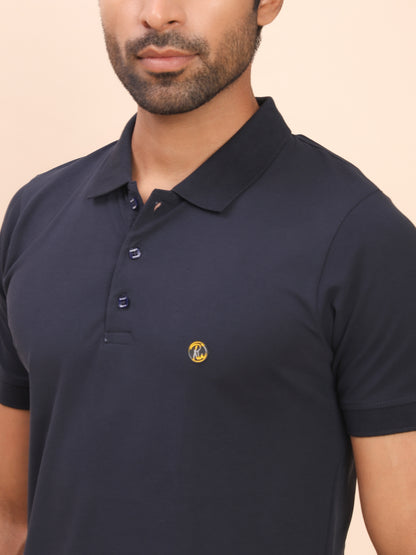 Royal Look Cotton Lycra Premium Polo T-Shirt for Men
